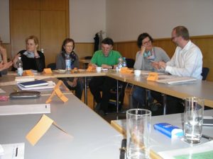 Teilnehmer im Social-Media-Workshop auf der Leipziger Buchmesse 2017